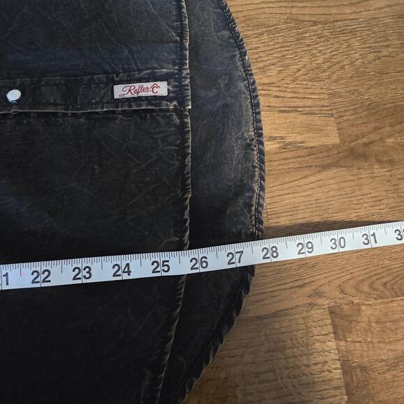 NWT Rafter C Cowboy Collection Button-Up-Black-Kid's‎ XL - Picture 8 of 8